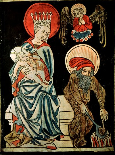 Rest on the Flight into Egypt by German Master