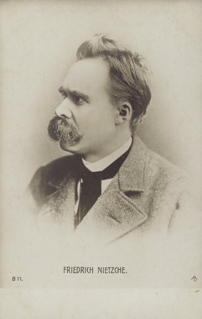 Friedrich Nietzsche, German Philosopher and Writer by German Photographer