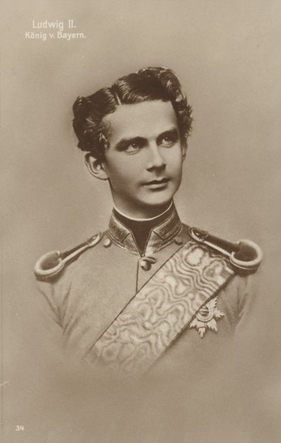 Ludwig II by German Photographer