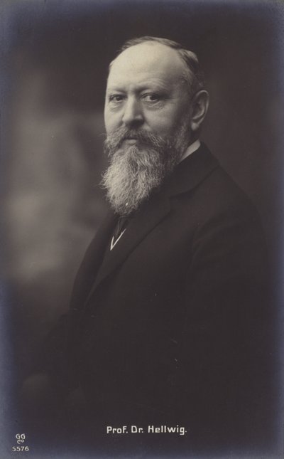 Professor Doctor Hellwig by German Photographer
