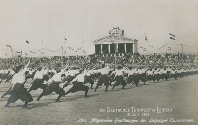 Twelfth German Gymnastics Festival, Leipzig by German Photographer