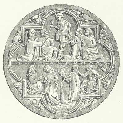 A depiction of Courtly Love in the Provence region of France by German School