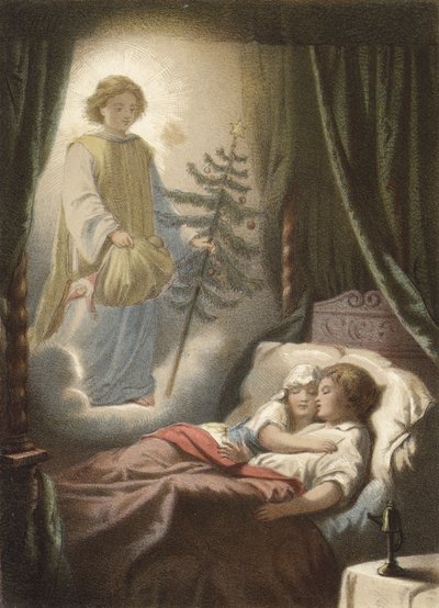 A Dream on Christmas Eve by German School