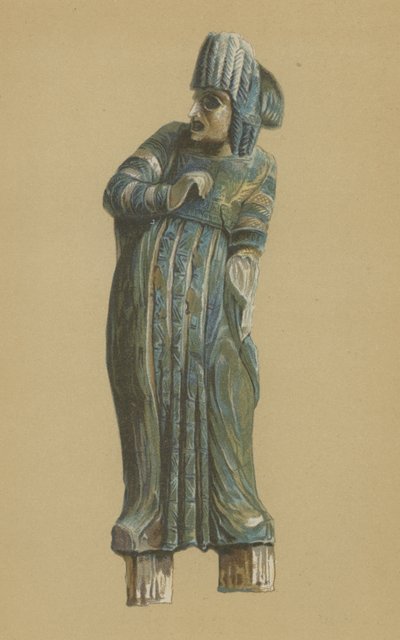 Actor in an Ancient Greek tragedy by German School