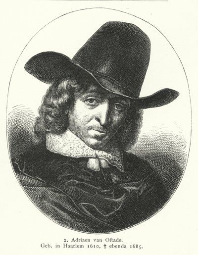 Adriaen van Ostade, Painter of the Dutch Golden Age by German School