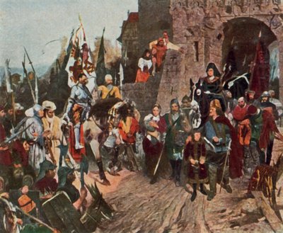 Agnes von Rosenberg Hands Over Her Father