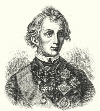 Alexander Suvorov, Russian general by German School