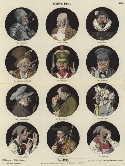 All Kinds of People by German School