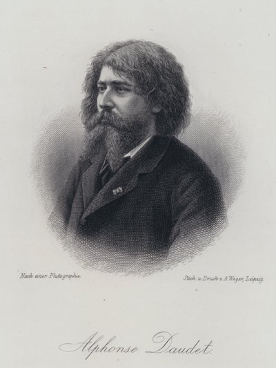Alphonse Daudet, French novelist by German School