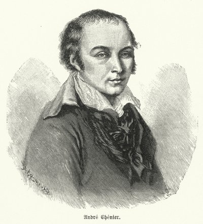 Andre Chenier, French poet by German School