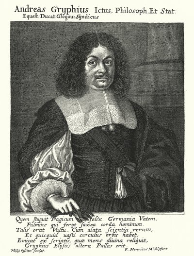 Andreas Gryphius, German Poet and Dramatist by German School
