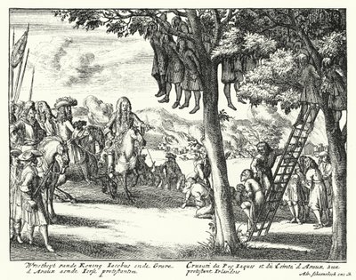 Atrocities Committed Against Irish Protestants by James II and the Comte d