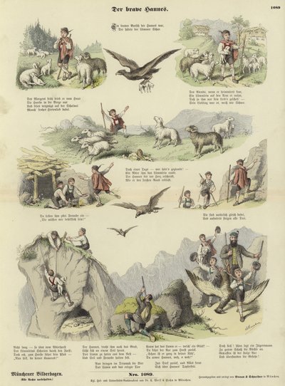 Brave Hannes by German School