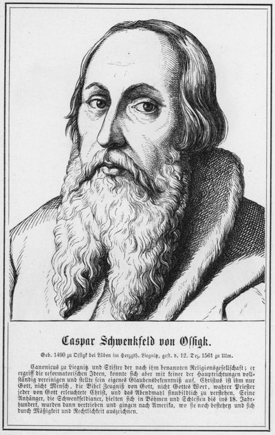 Caspar Schwenkfeld von Ossigk by German School