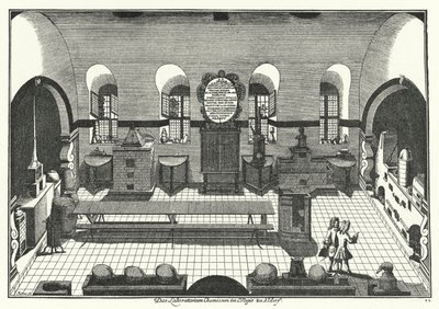 Chemistry Laboratory at the University of Altdorf by German School