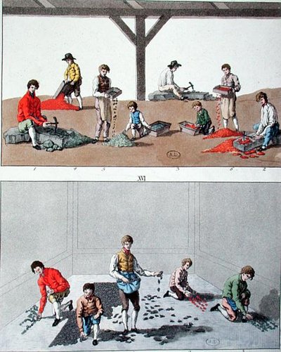 Children Paving, c.1810 by German School