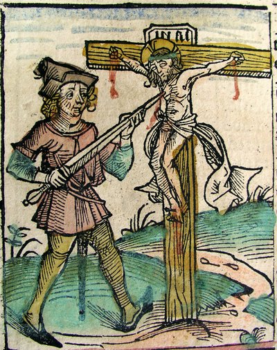 Christ Recrucified by German School