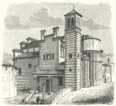 Church of Santiago del Arrabal, Toledo, Spain by German School