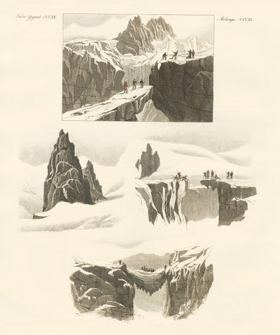 Concerning the ascent of Mount Blanc by German School
