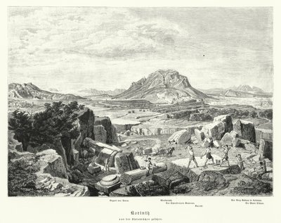 Corinth, Ancient Greece by German School