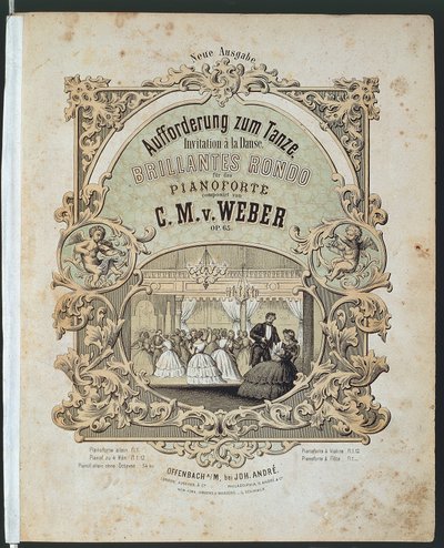 Cover of the score sheet for 