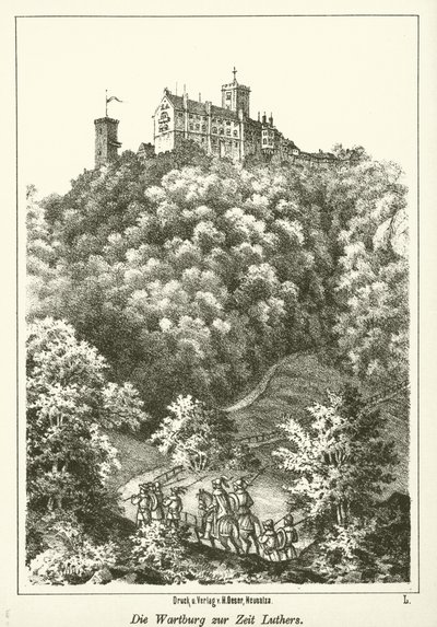 The Wartburg at the Time of Luther by German School