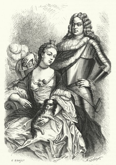 Duke and Duchess of Marlborough by German School