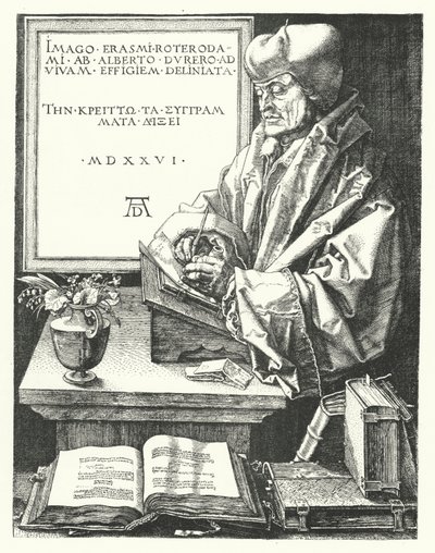 Erasmus of Rotterdam, Dutch Catholic Reformer and Humanist by German School
