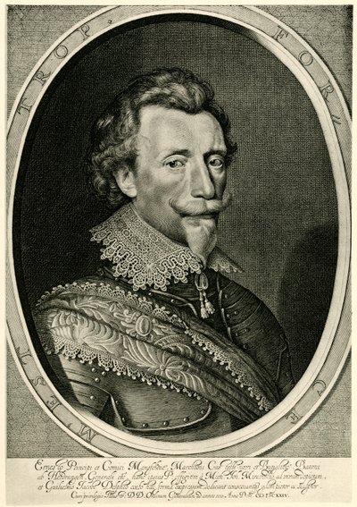 Ernst Count of Mansfeld by German School
