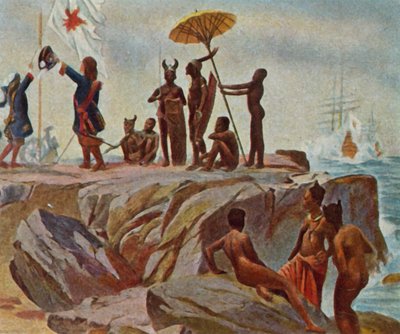 Establishment of Colonies on the African Coast. 1 January 1683 by German School