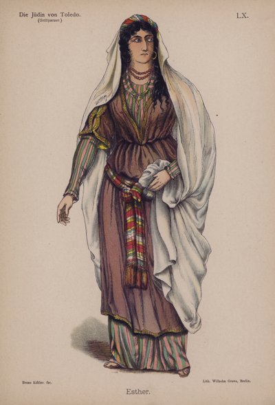 Esther, from The Jewess of Toledo by Franz Grillparzer by German School