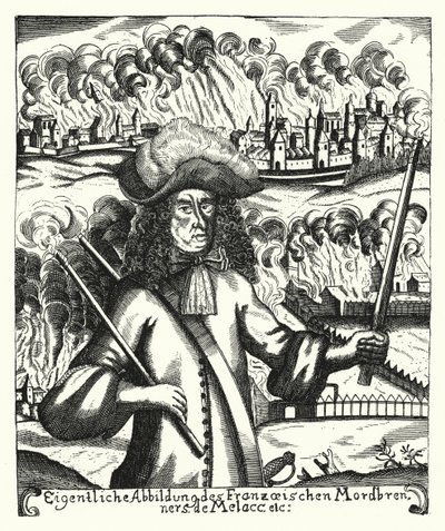 Ezechiel du Mas, Comte de Melac, French soldier by German School