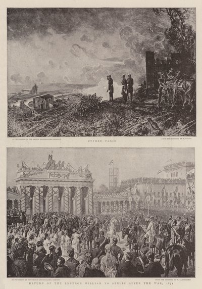 Franco-Prussian War by German School