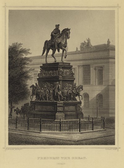 Frederick the Great, Berlin by German School