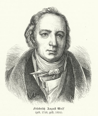 Friedrich August Wolf, German Classicist and Philologist by German School