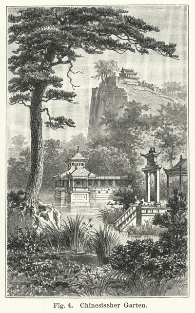 Garden design: Chinese garden by German School