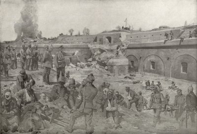 General Field Marshal von Mackensen Visiting Augenfort of Przemysl by German School