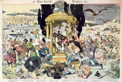Gold Fever in the Transvaal, late 19th century by German School