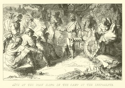 Gotz of the Iron Hand in the Camp of the Insurgents by German School