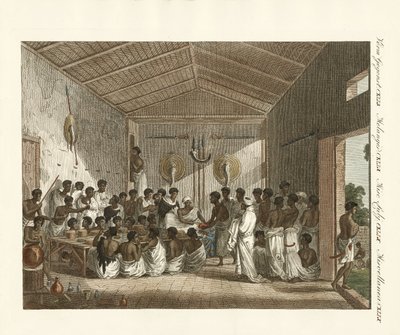 Great symposia by the Ras of Tiger in Abyssinia by German School