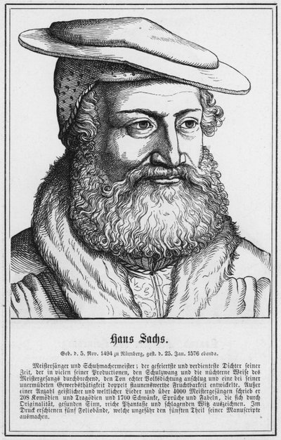 Hans Sachs by German School