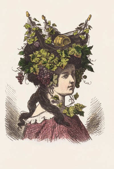 Hat for October by German School