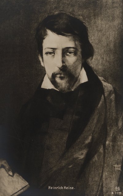 Heinrich Heine by German School