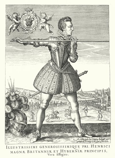 Henry Frederick, Prince of Wales, eldest son of King James I of England by German School