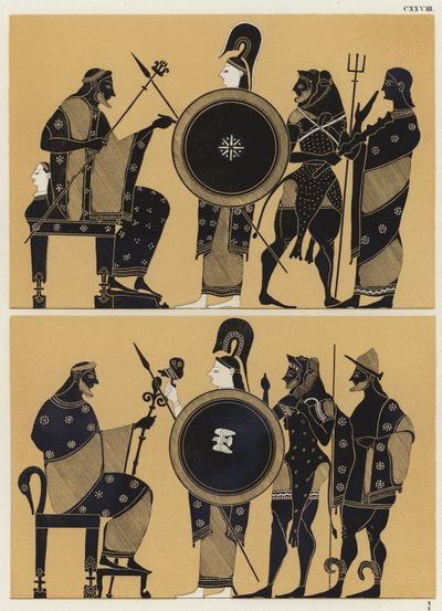 Hercules in the Under and Over Worlds by German School