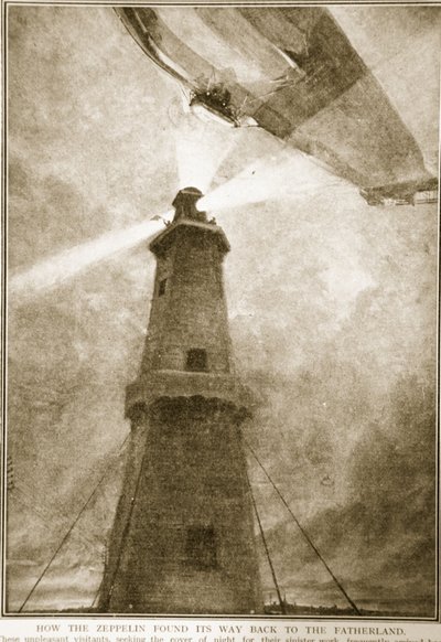How the Zeppelin Found its Way Back to the Fatherland, 1914-19 by German School