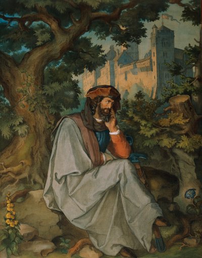 I Sat Upon a Rock, from the Lohengrin Saga by German School