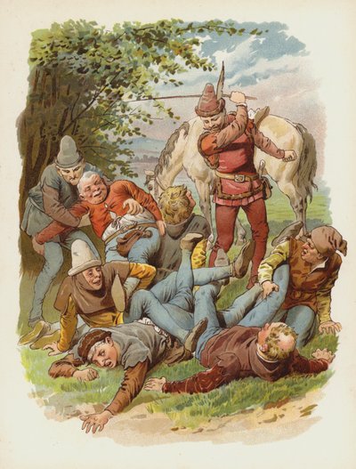 Illustration for Till Eulenspiegel by German School
