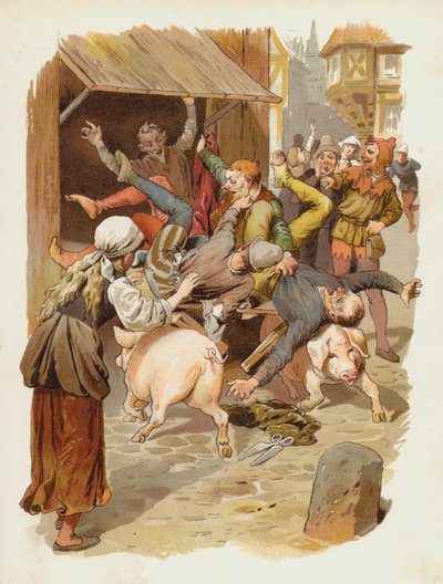 Illustration for Till Eulenspiegel by German School