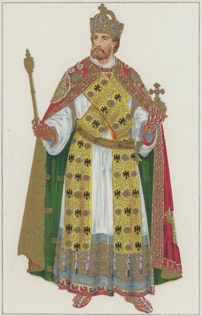 Imperial Regalia of the Holy Roman Emperors by German School